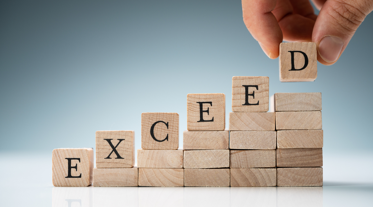 Exceed The Standard; Start Now